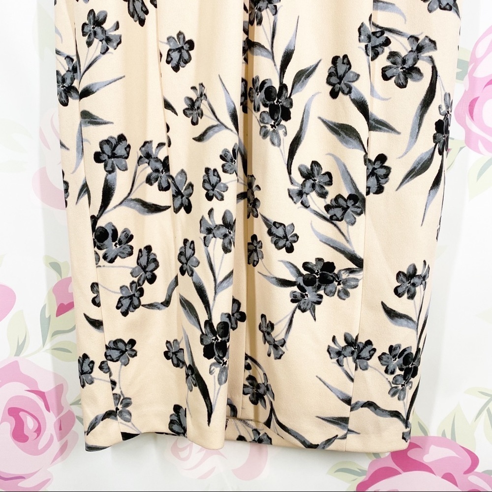 NEW Calvin Klein Floral Sheath Sleeveless Dress 8 - Picture 9 of 13